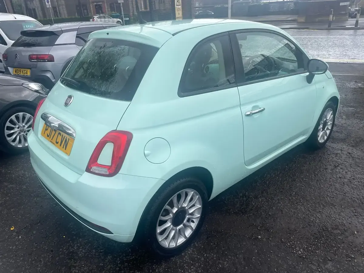 Used Fiat 500 Pop Star 69 HP (50 kW) 2017 Green Hatchback