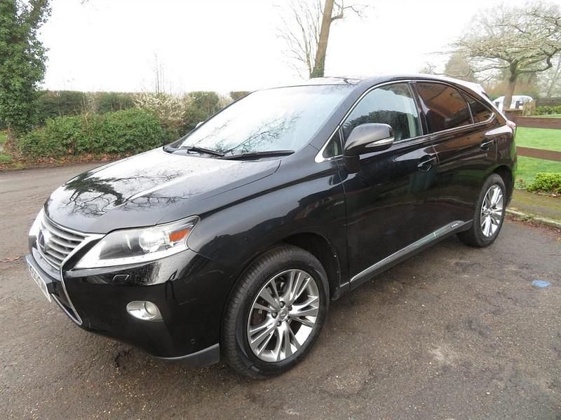 Used Lexus RX450h Luxury Line 2012 Panther black SUV