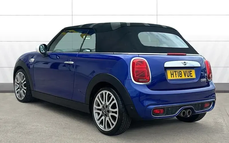 Used Mini Cooper S Cabriolet 192 HP (141 kW) 2018 Blue Cabriolet