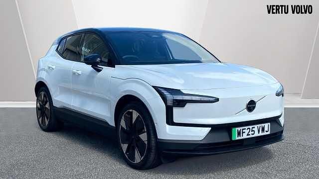 White Used 2025 Volvo EX30 Performance SUV | £33,946 (Fair price) - Image 1/4