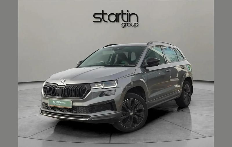 Used Skoda Karoq SportLine 147 HP (108 kW) 2022 Graphite grey metallic SUV
