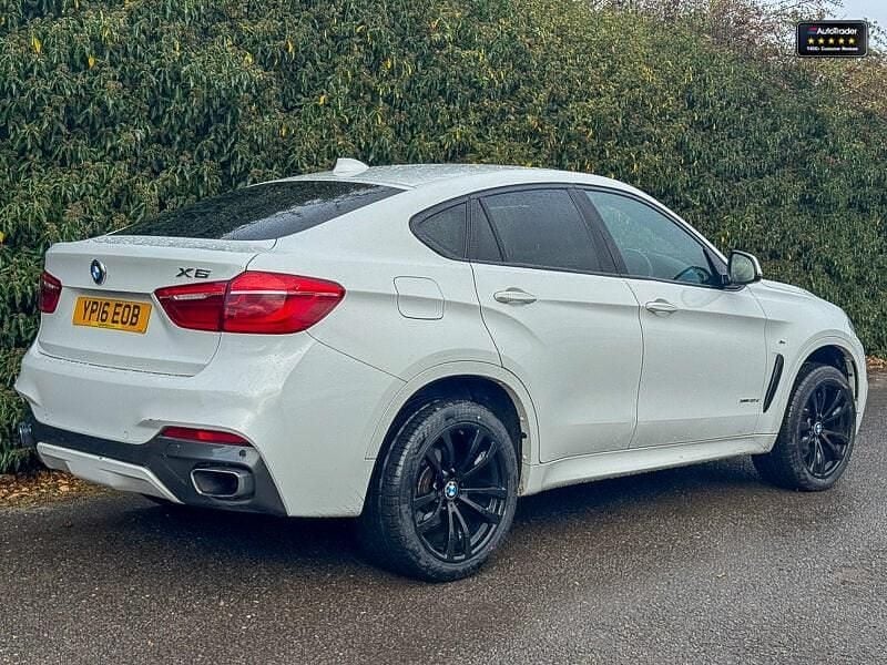 Used BMW X6 M Sport 258 HP (189 kW) 2016 White SUV