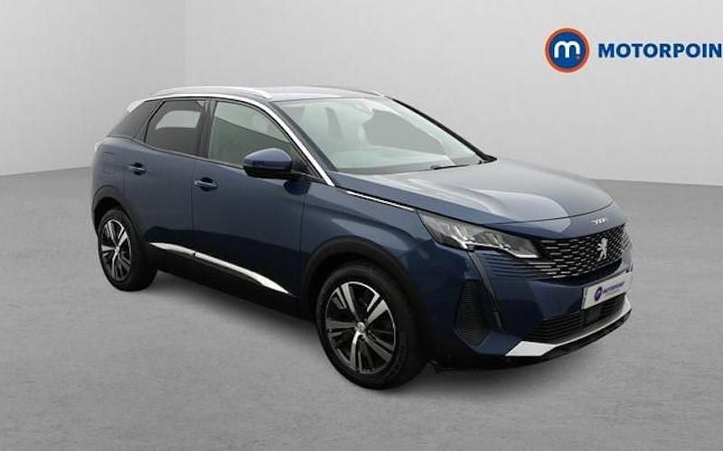 Used Peugeot 3008 Allure Premium 131 HP (96 kW) 2021 Blue SUV