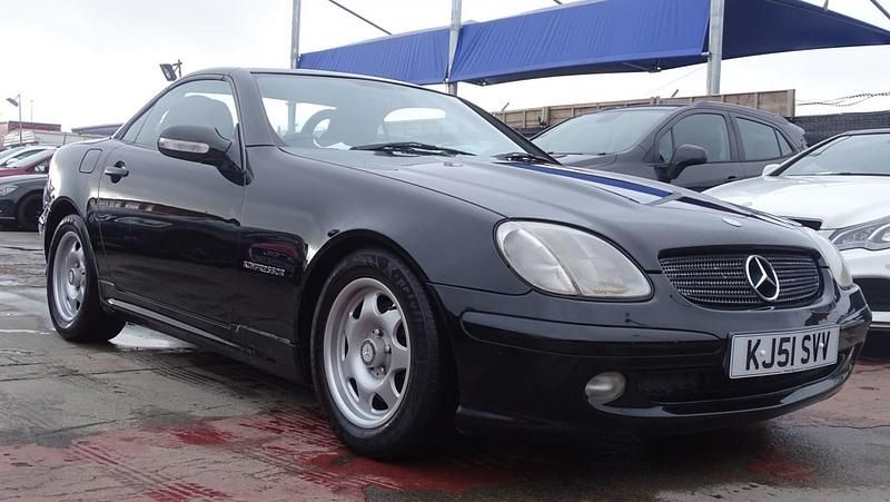 Used Mercedes SLK200 2001 Black Cabriolet