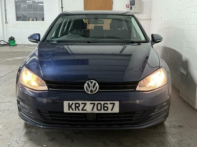 Used VW Golf VII Edition 150 HP (110 kW) 2016 Blue Hatchback