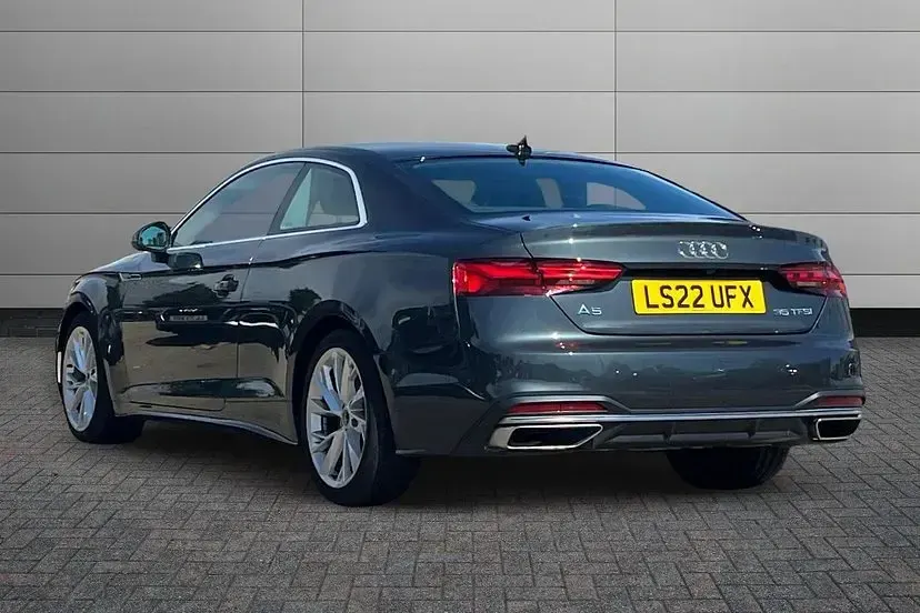 Used Audi A5 Comfort 150 HP (110 kW) 2022 Manhattan grey Coupe