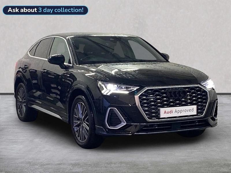 Black Used 2022 Audi 200 S-Line Estate | £31,940 - Image 1/4