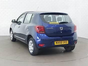 Used Dacia Sandero Essentiel 73 HP (53 kW) 2018 Blue Hatchback