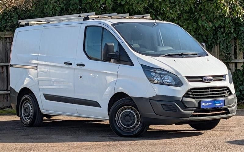 Used Ford Transit Custom 105 HP (77 kW) 2017 White Van
