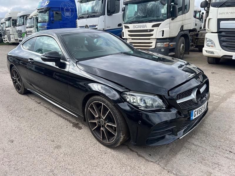 Used Mercedes C220 AMG Line Premium 2019 Black Coupe