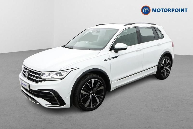Used VW Tiguan R-line 150 HP (110 kW) 2022 White SUV