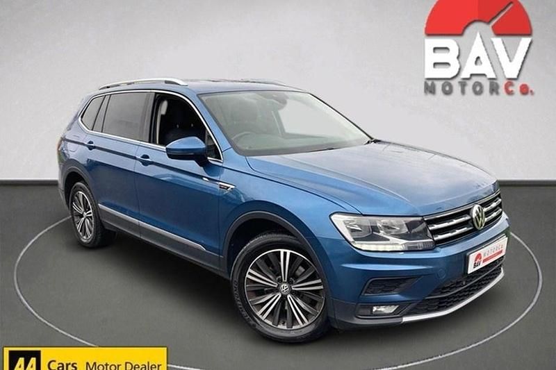 Used VW Tiguan Allspace SE 150 HP (110 kW) 2018 Blue SUV