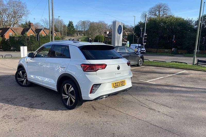 Used VW T-Roc R-line 150 HP (110 kW) 2023 White SUV