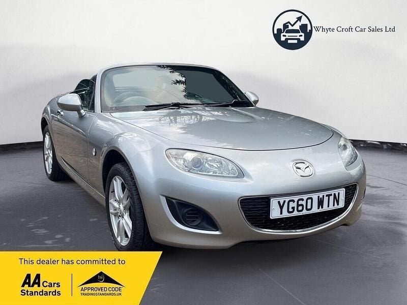 Used Mazda MX5 126 HP (92 kW) 2010 Silver Cabriolet