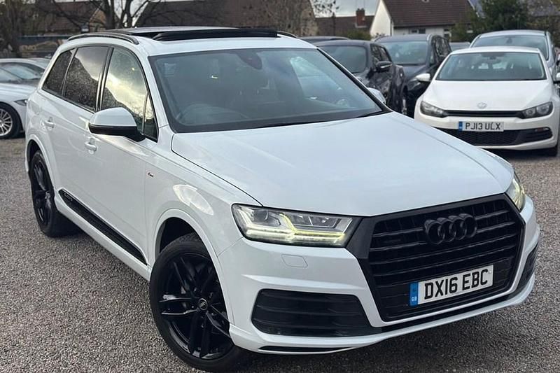White Used 2016 Audi Q7 S-Line SUV | £19,995 (Fair price) - Image 1/1