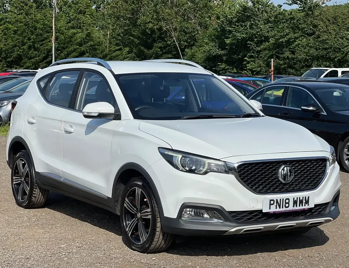 Used MG ZS Exclusive 106 HP (77 kW) 2018 White SUV