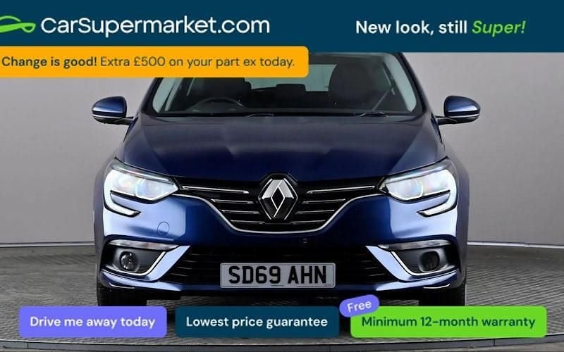 Used Renault Mégane GrandTour Iconic 140 HP (102 kW) 2019 Blue Estate