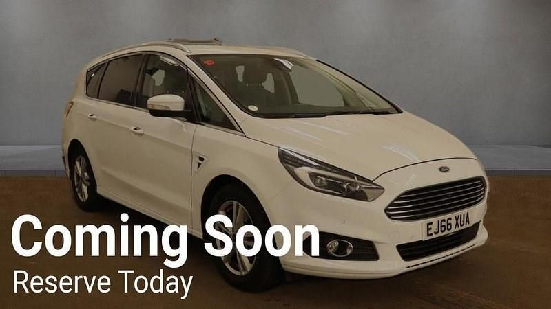 White Used 2016 Ford S-MAX Titanium MPV | £10,342 (Fair price) - Image 1/4