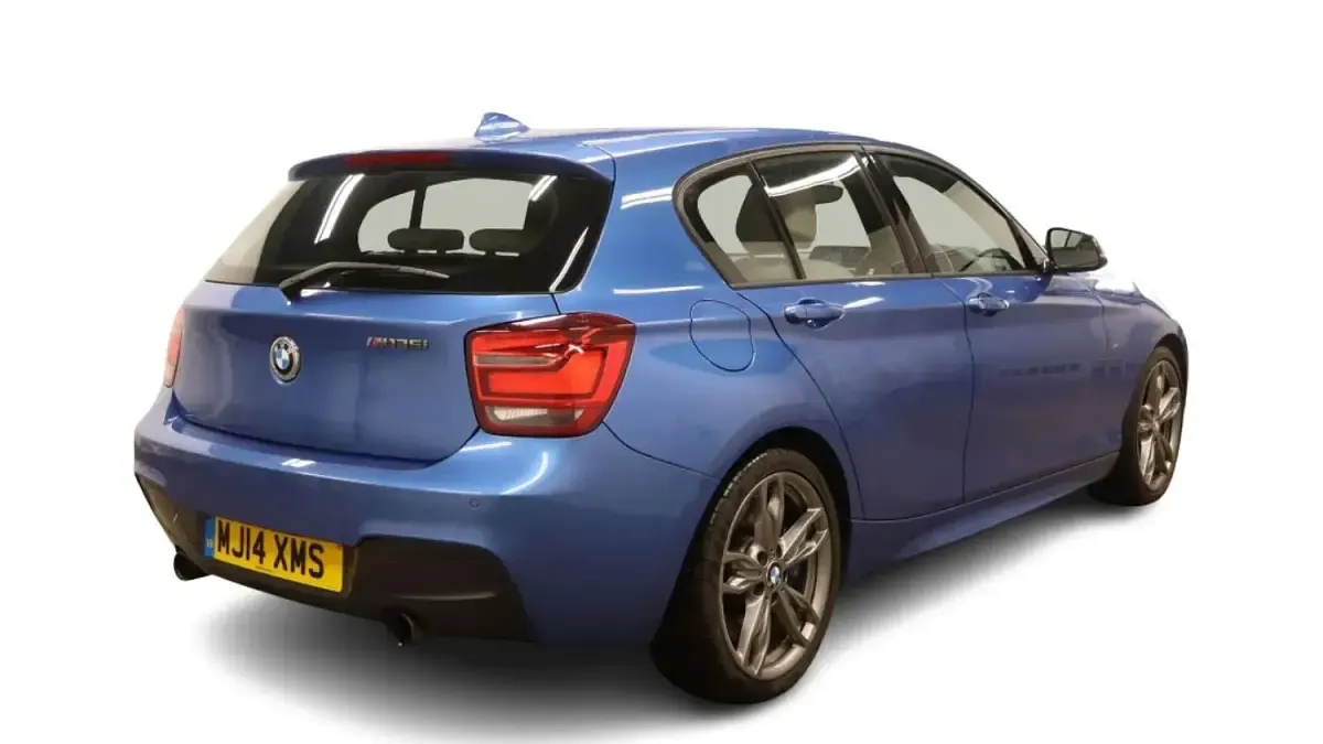 Used BMW M135 2014 Blue Hatchback