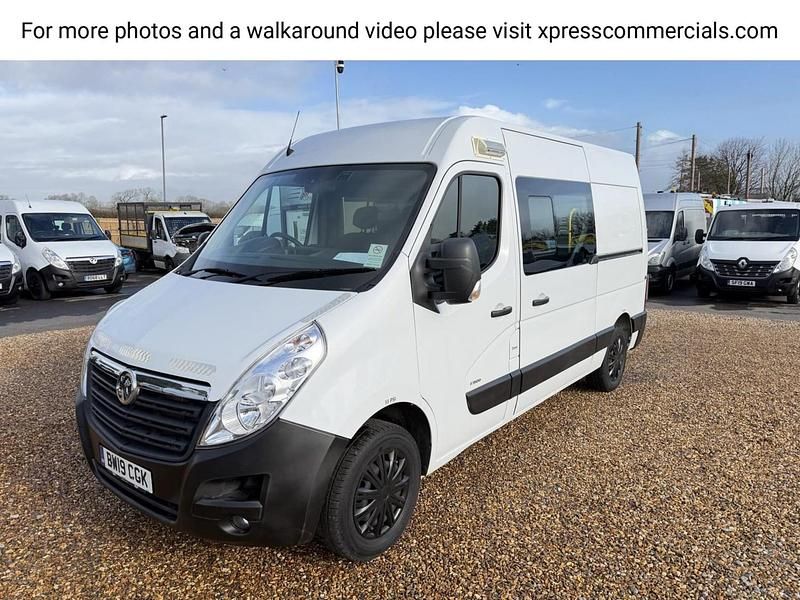 Used Vauxhall Movano 130 HP (95 kW) 2019 White MPV