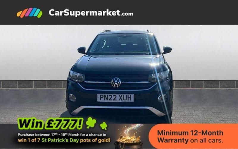 Used VW T-Cross SE 110 HP (80 kW) 2022 Black SUV