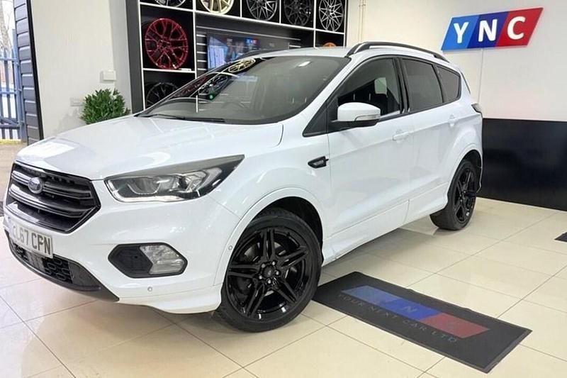 Used Ford Kuga ST-Line 150 HP (110 kW) 2017 White SUV