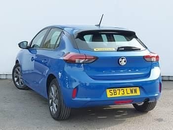 Used Vauxhall Corsa Design Edition 75 HP (55 kW) 2023 Blue Hatchback
