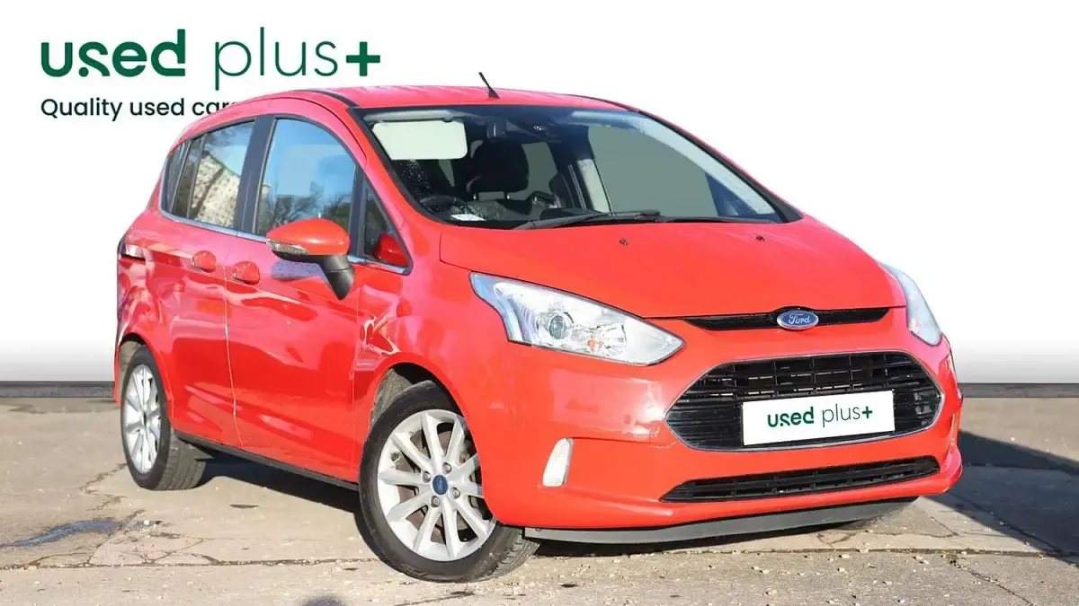 Used Ford B-MAX Titanium 100 HP (73 kW) 2017 Red MPV