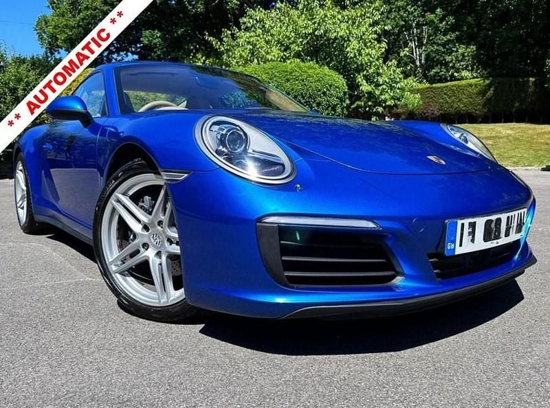 Used Porsche 911 370 HP (272 kW) 2016 Blue Coupe