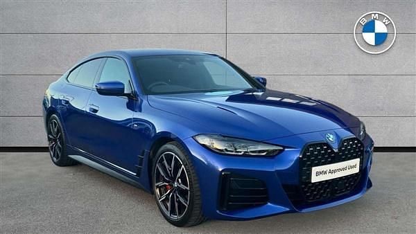 Blue Used 2023 BMW 420 M Sport Coupe | £28,821 (Good price) - Image 1/4