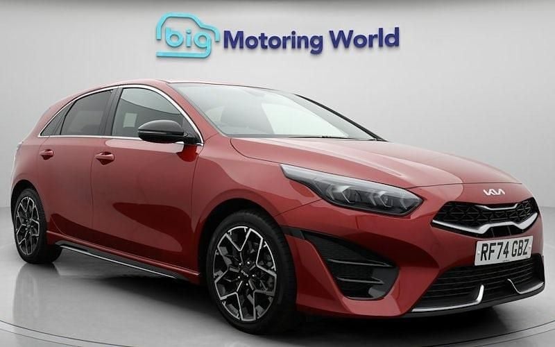 Used Kia Ceed GT-Line 140 HP (102 kW) 2024 Red Hatchback