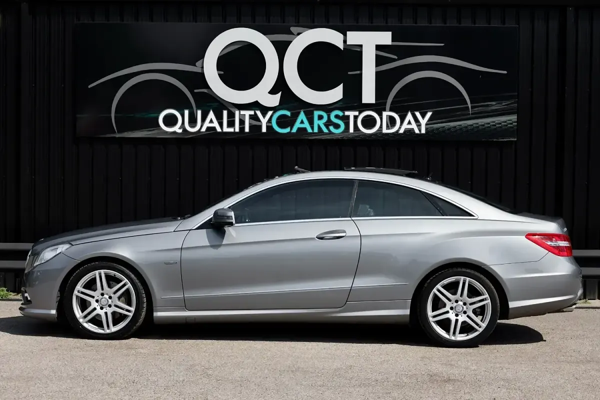 Used Mercedes E350 2011 Silver Coupe