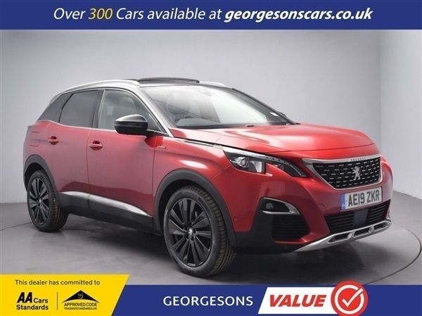 Red Used 2019 Peugeot 3008 Premium SUV | £11,800 (Fair price) - Image 1/1