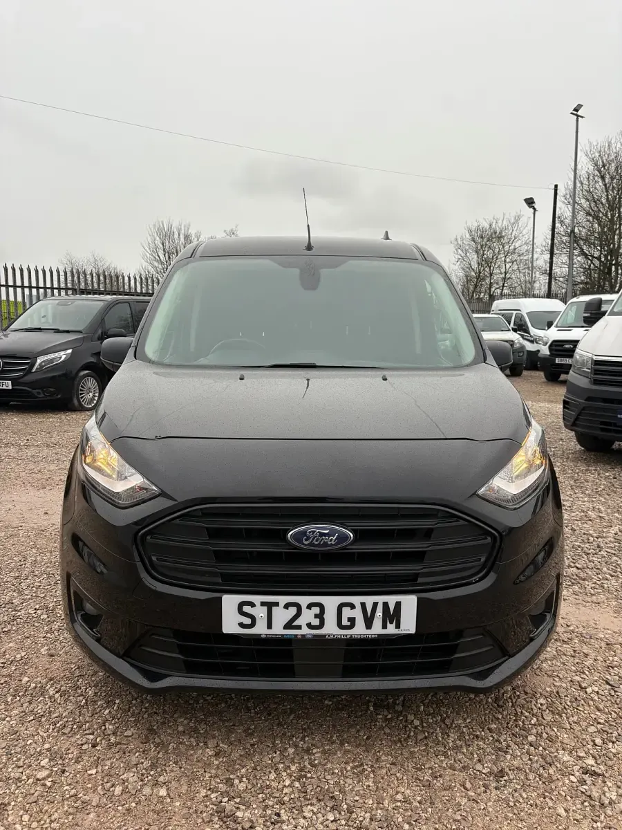 Used Ford Transit Trend 100 HP (73 kW) 2023 Black Van