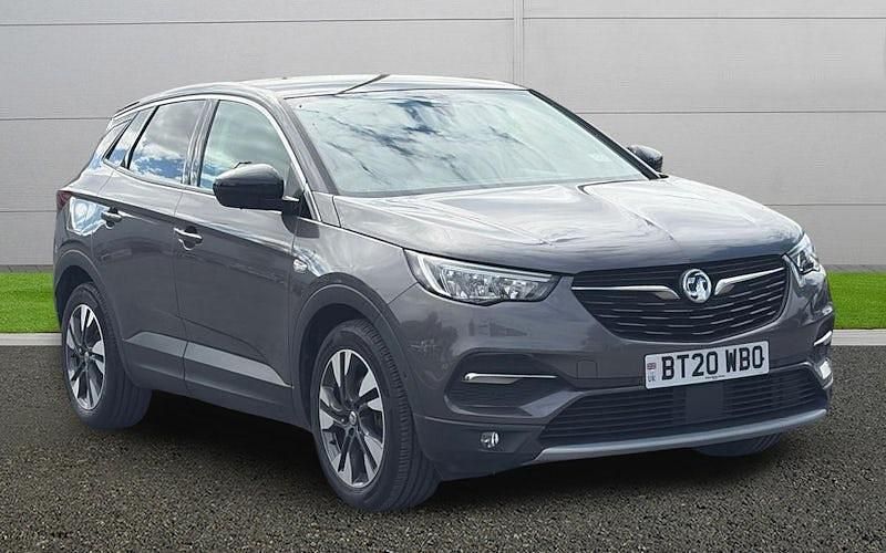 Used Vauxhall Grandland X SRi 131 HP (96 kW) 2020 Grey SUV