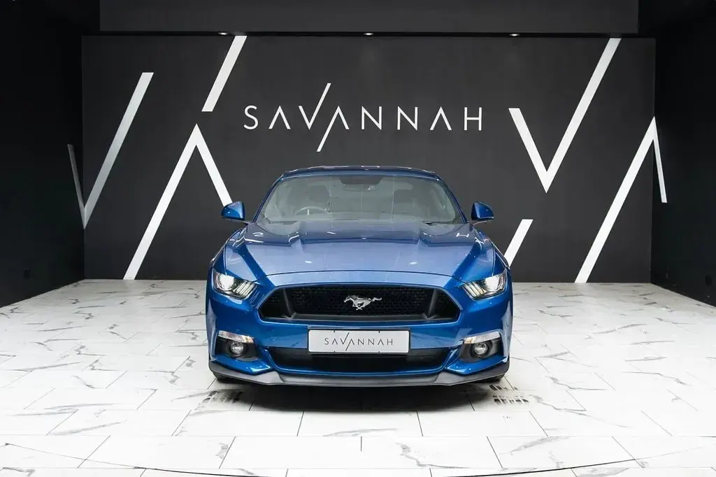 Used Ford Mustang GT Fastback 416 HP (305 kW) 2017 Blue Coupe