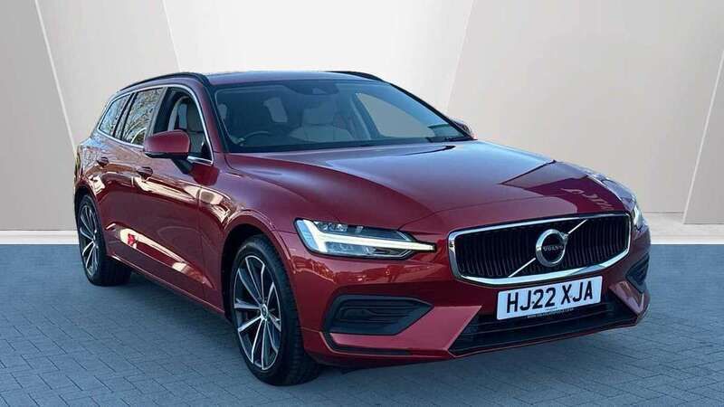 Red Used 2022 Volvo V60 Momentum Estate | £23,990 (Fair price) - Image 1/3