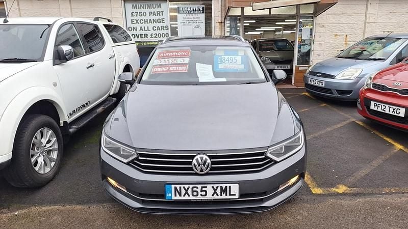 Grey Used 2015 VW Passat SE Estate | £7,695 (Fair price) - Image 1/4