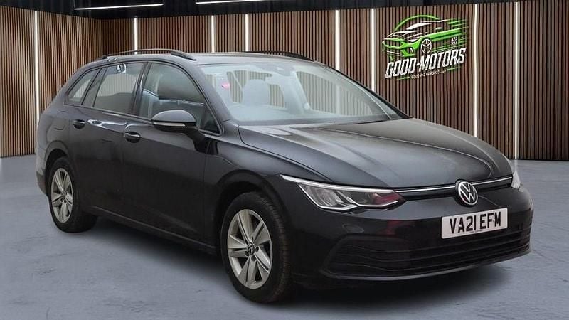 Used VW Golf VIII S 115 HP (84 kW) 2021 Black Estate