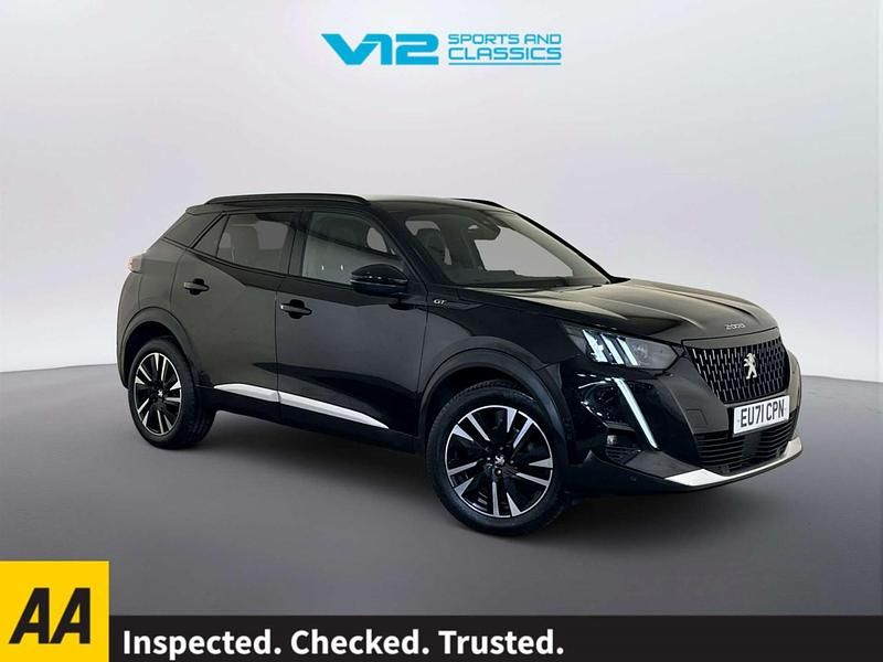 Begagnad Peugeot 2008 Premium 2021 Svart SUV