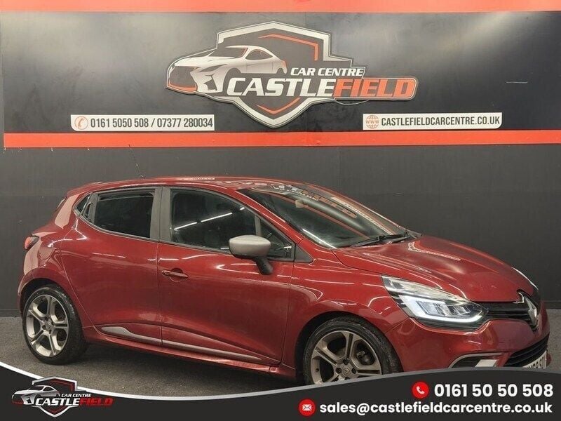Red Used 2018 Renault Clio IV GT-Line Hatchback | £6,995 (Fair price) - Image 1/4
