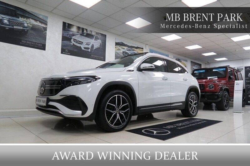 White Used 2021 Mercedes EQA250 AMG Line Premium SUV | £23,750 (Fair price) - Image 1/1