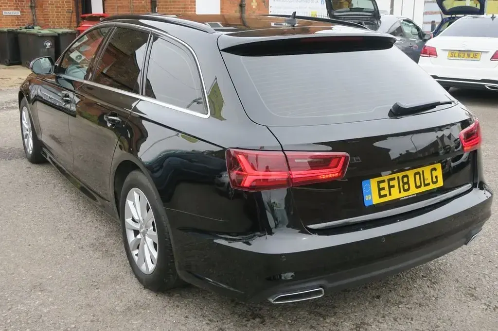 Used Audi A6 190 HP (139 kW) 2018 Black Estate