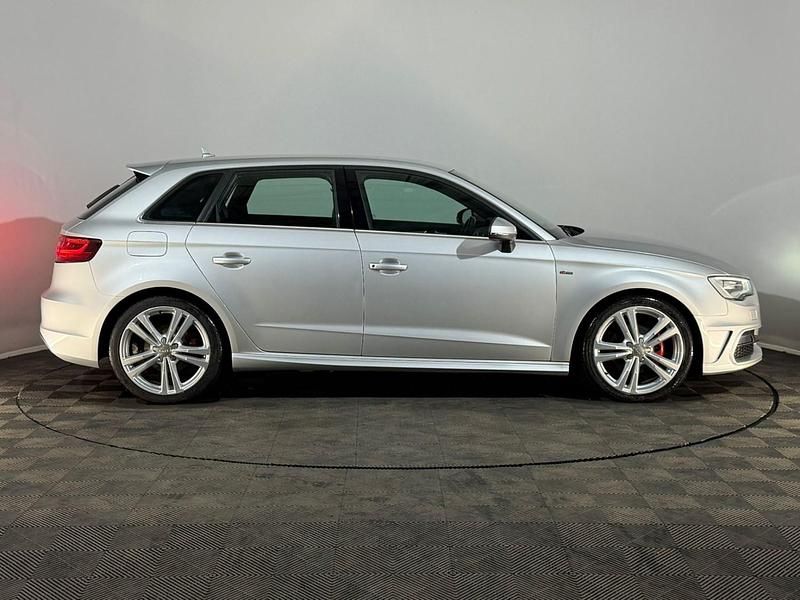 Used Audi A3 S-Line 150 HP (110 kW) 2013 Silver Hatchback