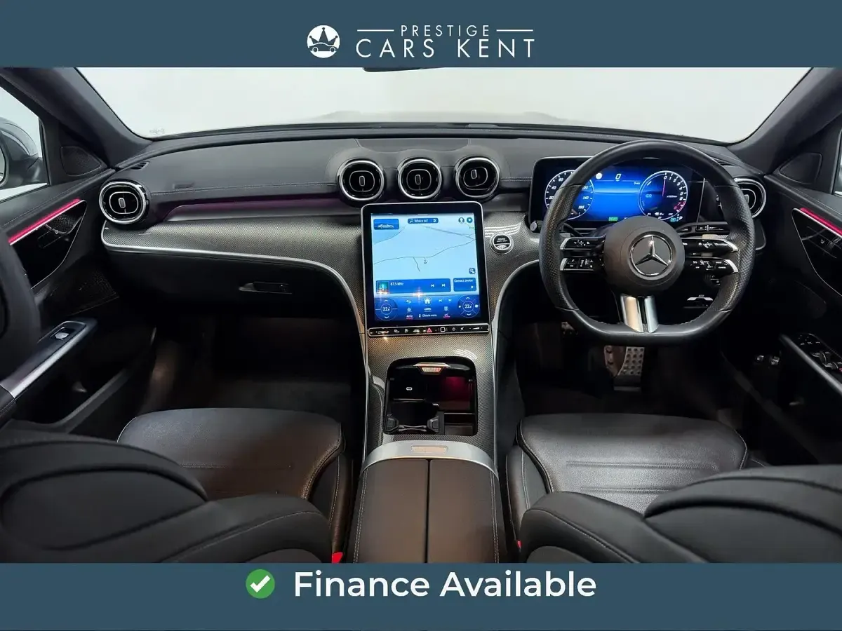 Used Mercedes C300e AMG line 2022 Grey Sedan