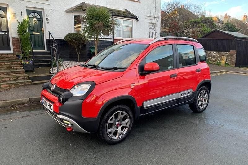 Red Used 2017 Fiat Panda Cross Cross Hatchback | £7,490 (Fair price) - Image 1/1
