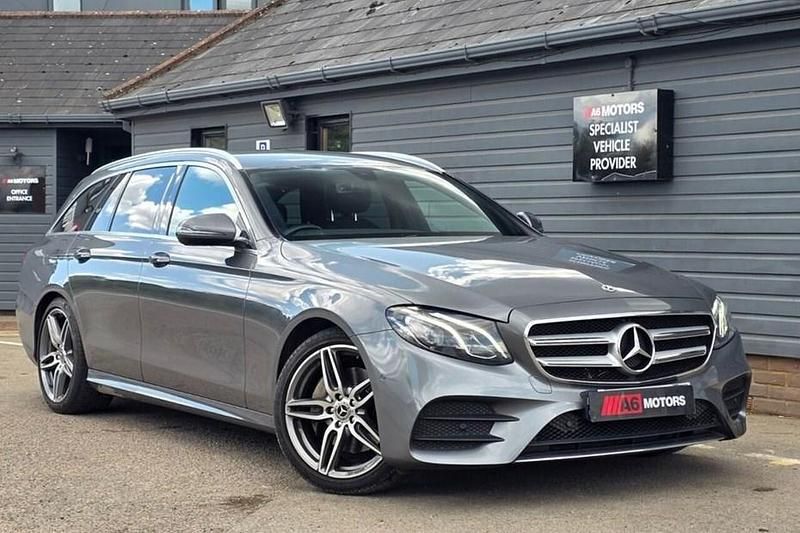 Grey Used 2018 Mercedes E220 AMG line Estate | £17,489 (Good price) - Image 1/1