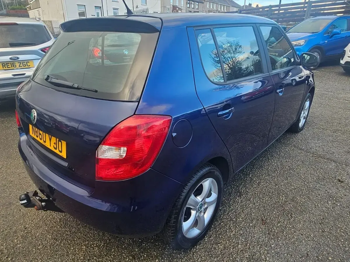 Used Skoda Fabia SE 2010 Blue Hatchback