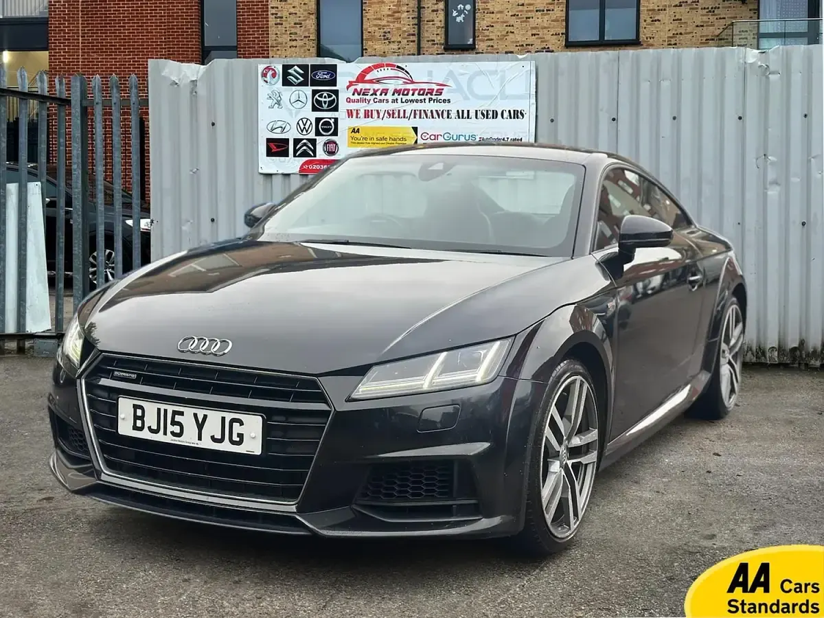 Used Audi TT S-Line 230 HP (169 kW) 2015 Black Coupe