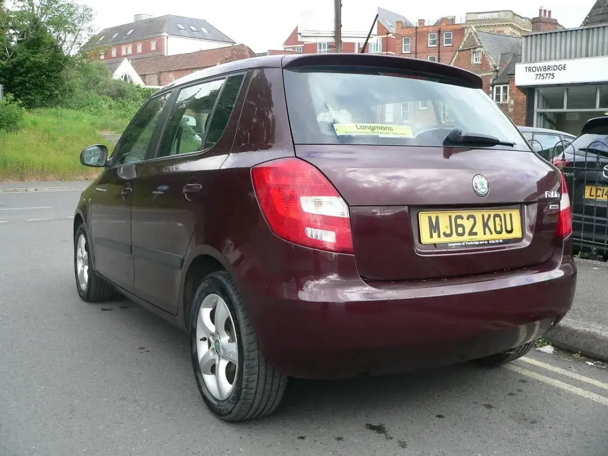 Begagnad Skoda Fabia SE 2012 Brun Halvkombi